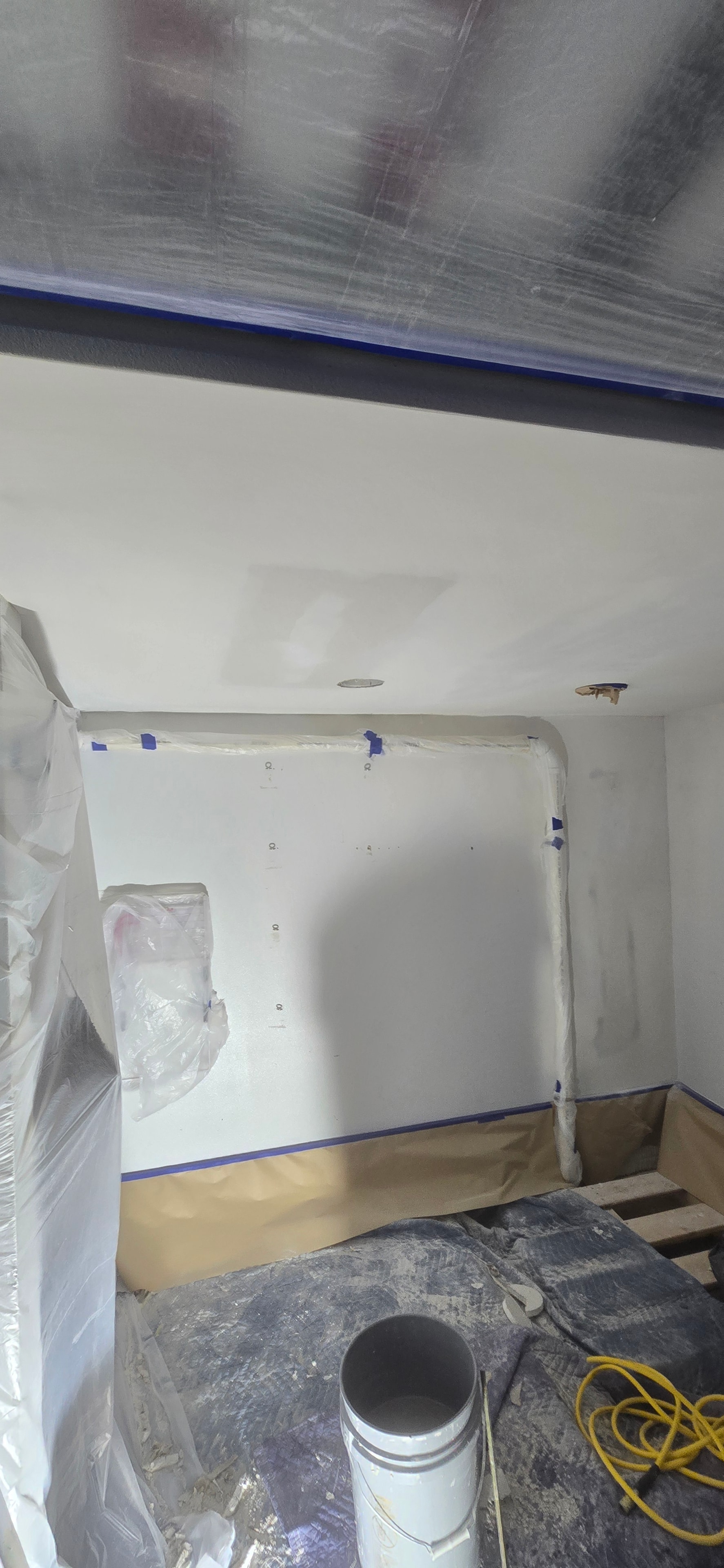 Drywall installation in progress — H&H Construction Services